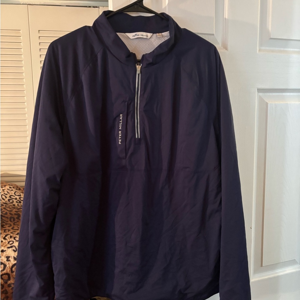 Peter Millar Dark Blue Windbreaker